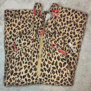 Amazon Basics- NWT- Toddler Girl Snow Bibs